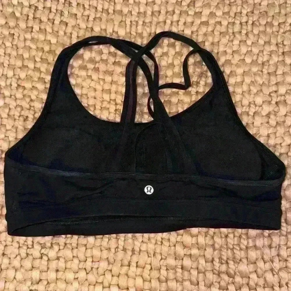 Lululemon women’s black‎ sports bra - Picture 2 of 6